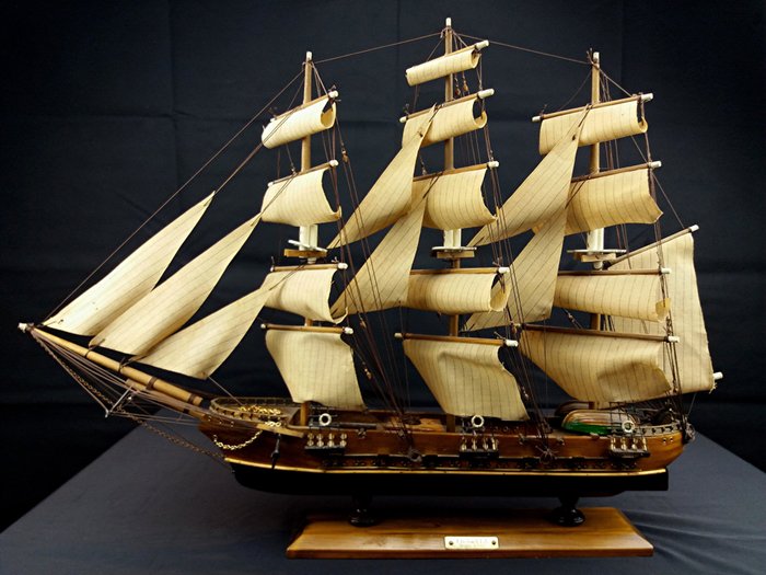 Fragata Siglo XVIII - Antique sailing ship