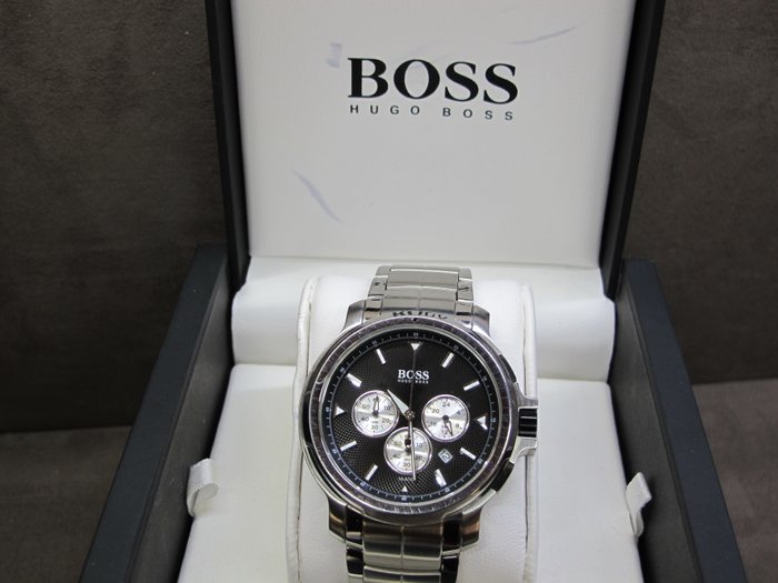 Hugo Boss - Hugo Boss Men's Chronograph - HB.25.1.14.2037 - Mężczyzna - 2000-2010
