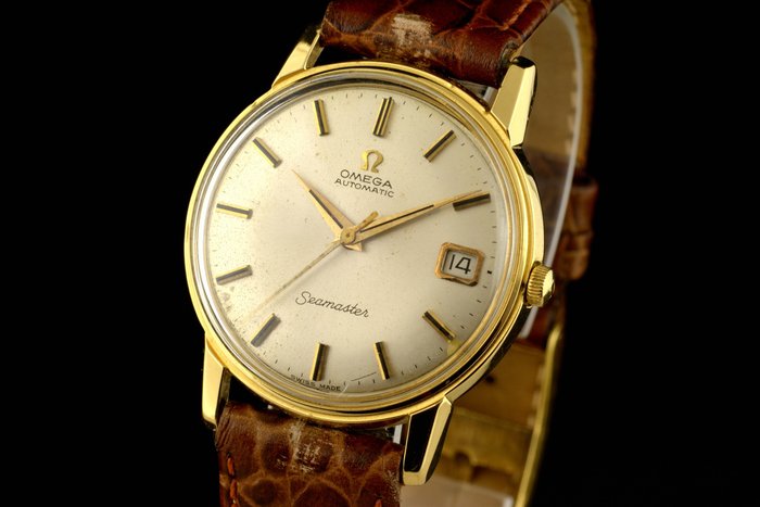 omega 1960 gold watch