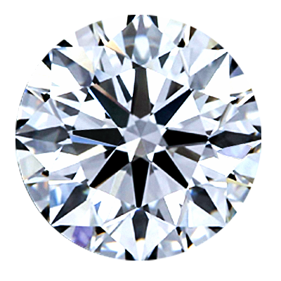 Round cut diamond: 2.50 ct, E SI 2
