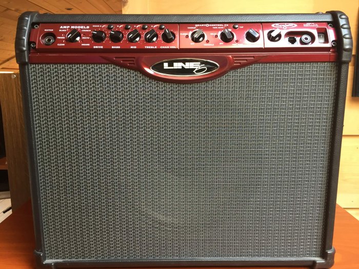 guitar amplifier line 6 spider 112 Red Face 50 watts