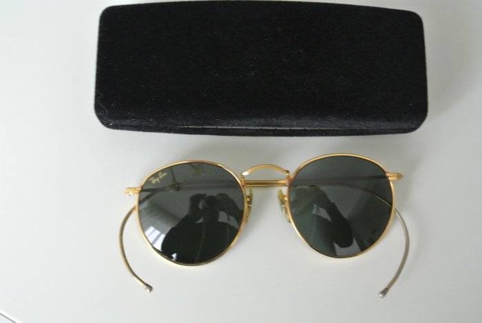 ray ban vintage round sunglasses