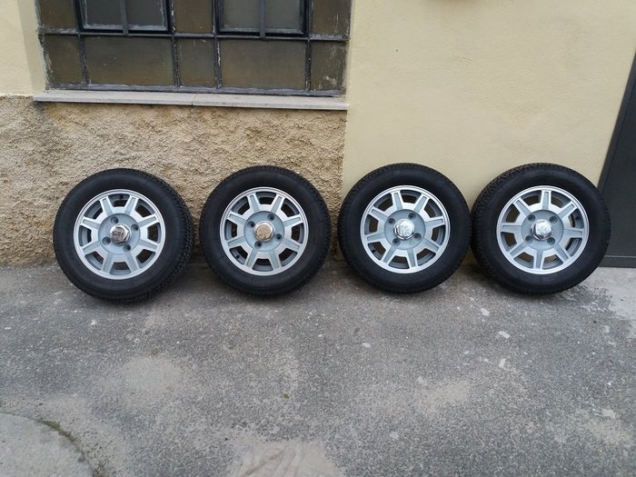 No. 4 ‘Amil’ Peugeot alloy rims + No. 4 MICHELIN TRX 390 tyres new