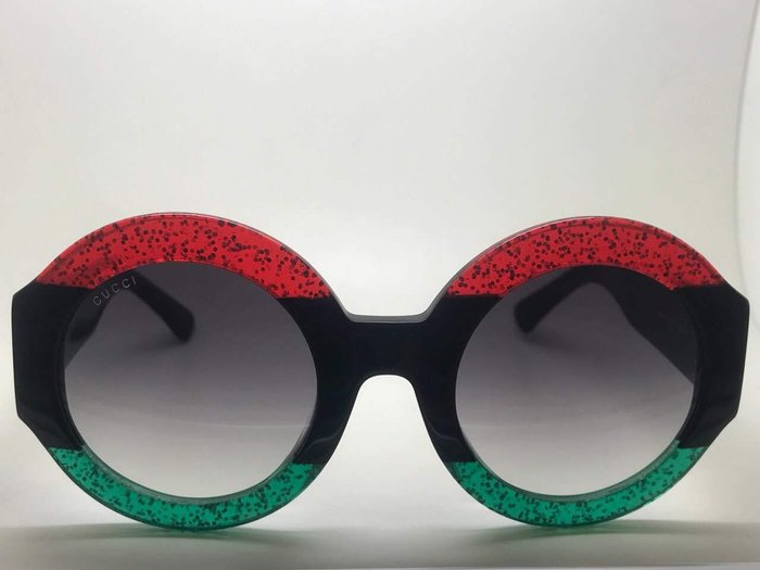 gucci red glitter glasses