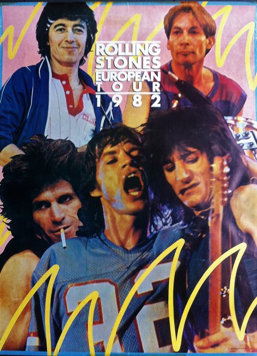 rolling stones 1982 european tour