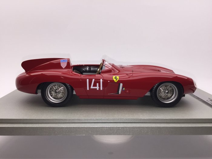 Ferrari F857 Scaglietti #141 Scca Montgomery Race 1956 Tecnomodel 1:18 TM18-26D 