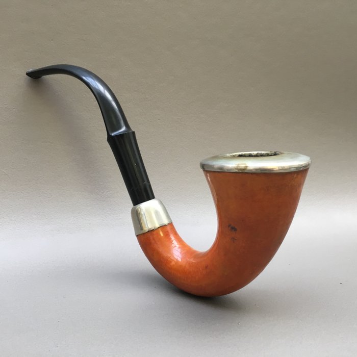 Large "Sherlock Holmes" Calabash pipe - England, ca. 1920