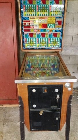 Bingo pinball machine