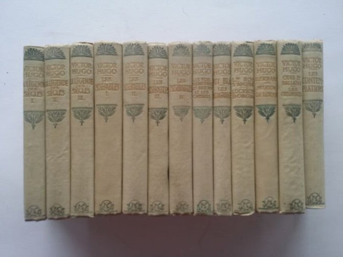 Victor Hugo - Oeuvres (Collection Nelson) - 13 volumes - (1912/1913)