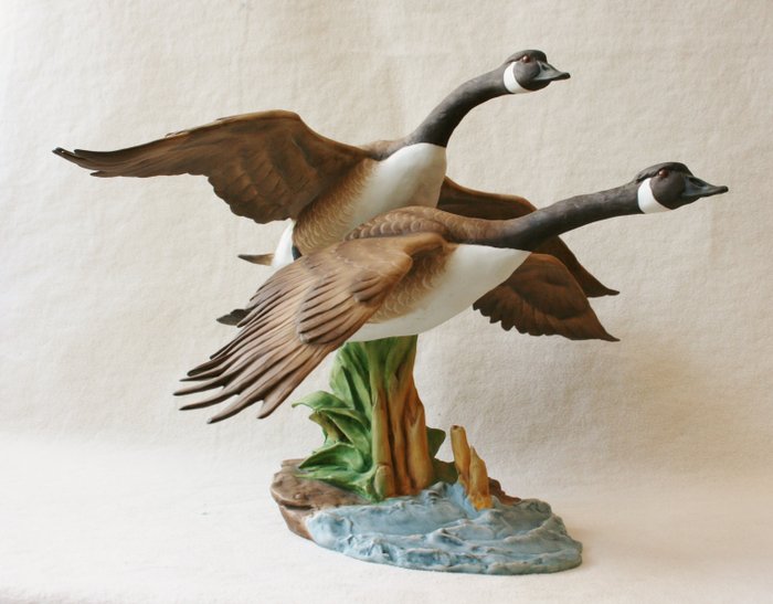 Canadian geese sculpture by Kaiser - Limited edition