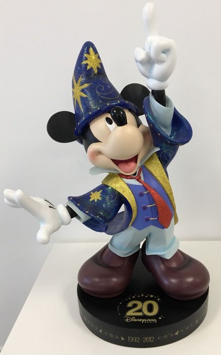 Disney, Walt - Statue - Mickey Mouse - 20th Anniversary Disneyland Paris - (2012)