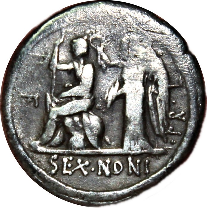 Roman Republican And Imperatorial M Nonius Sufenas 59 Bc