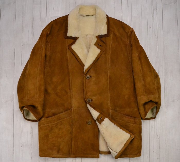 Striwa - Coat, Leather jacket, Sheepskin - Vintage