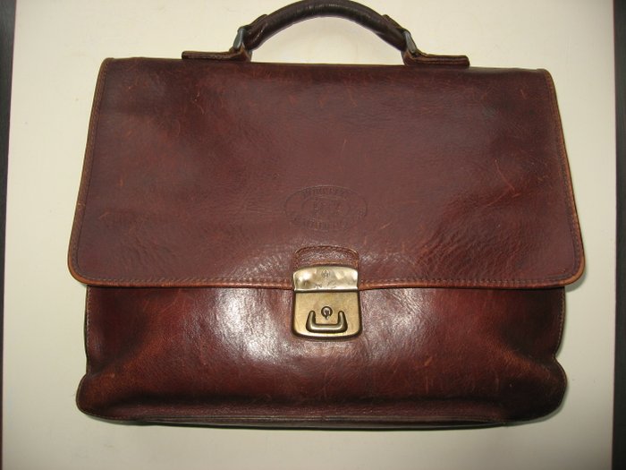 Burkelys Leather House - Business bag - vintage - Catawiki