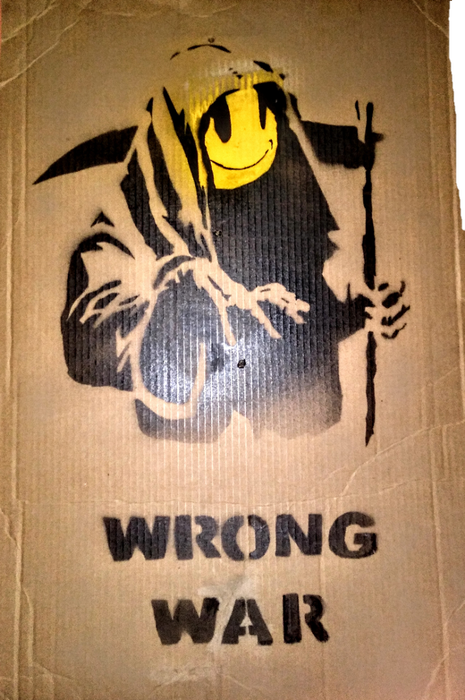 Banksy (attributed) - Wrong War