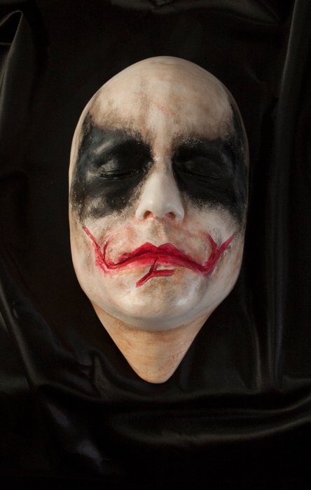 Heath Ledger-Joker Mask. The Dark Knight. 2008. - Catawiki