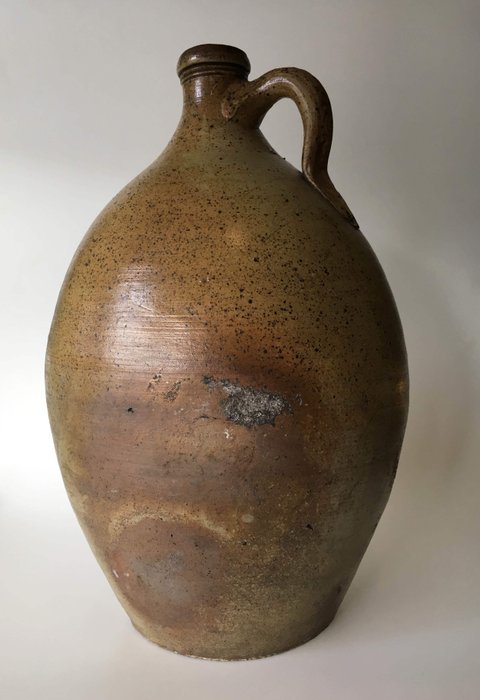 Antique stoneware jug - The Netherlands, 19th century