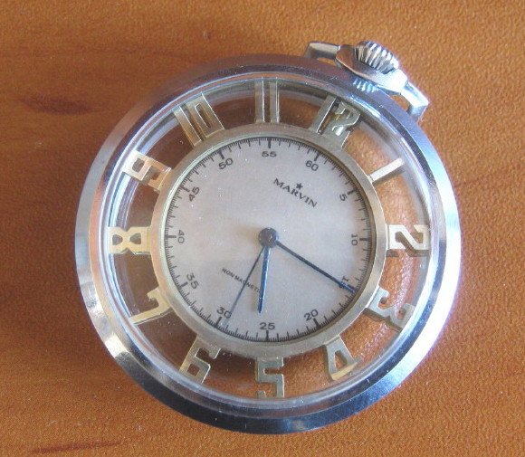 Marvin - Skeleton -  pocket watch - 565 S - Men - 1901-1949