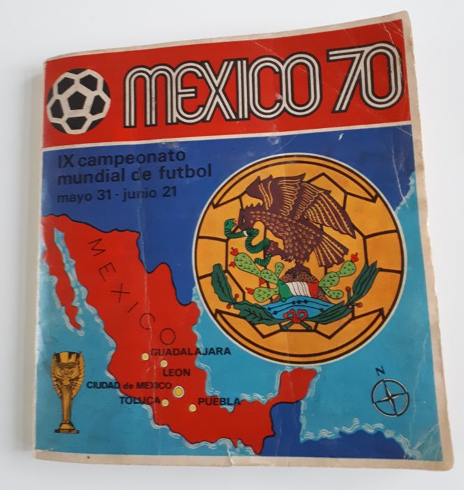 Panini - World Cup Mexico 1970 - Mexico 70 - Complete album International version