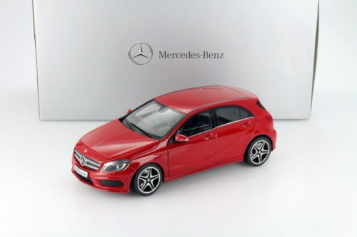 Norev - Scale 1/18 - Mercedes-Benz A class W176 2012 - red