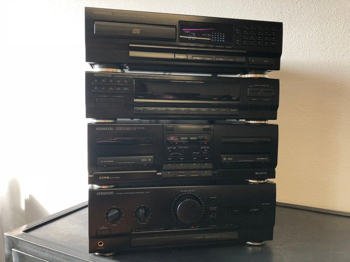 Kenwood Stereo Set (A-34, T74L, DP-540 and X-34)