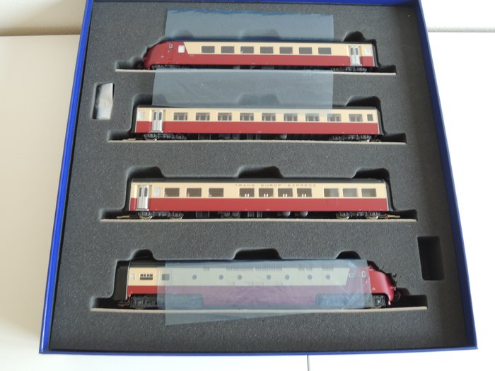 Roco H0 - 69123 - Unità treno - 4-delige Ram TEE 'Edelweiss' DE 1001 - NS