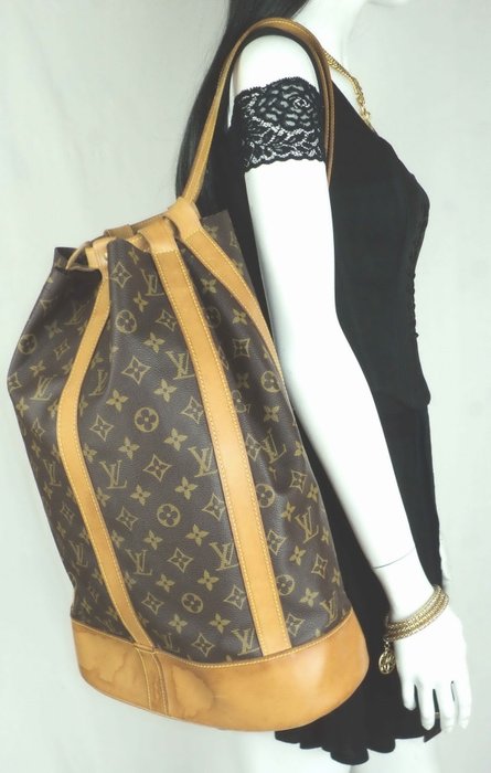 Louis Vuitton - Monogram Randonnee GM Ruck Sack / Shoulder Bag - Vintage - Catawiki