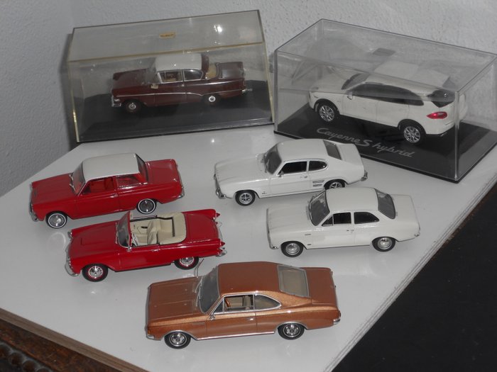 Minichamps - scale 1/43 - Lot with 7 models: Auto Union, - Catawiki