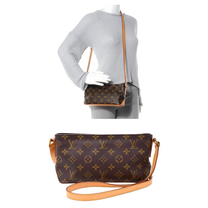 Louis Vuitton - Trotteur Monogram Canvas Shoulder bag - *No Minimum Price* - Catawiki