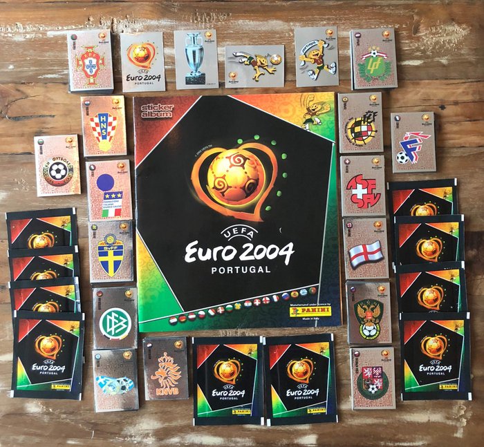 Panini Euro 2004 x 2 Sealed  packets 
