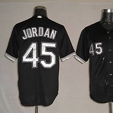 michael jordan white sox baseball jersey