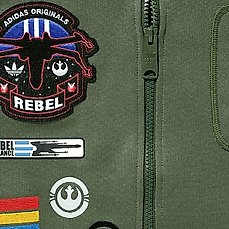 adidas star wars rebel x wing military jacket