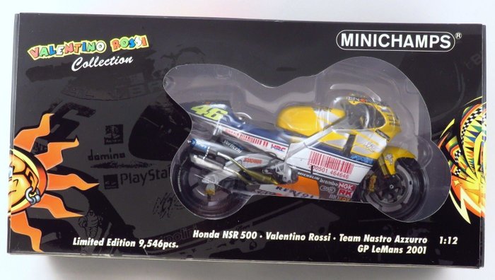 Minichamps 1/12 122016196 Honda NSR 500 Team NASTRO Azzuro GP Mugello 2001 for sale online 
