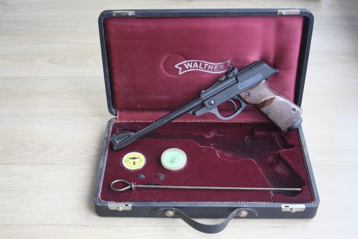 Walther Model LP 53 - Pistolet à air comprimé avec étui - James Bond - Allemagne