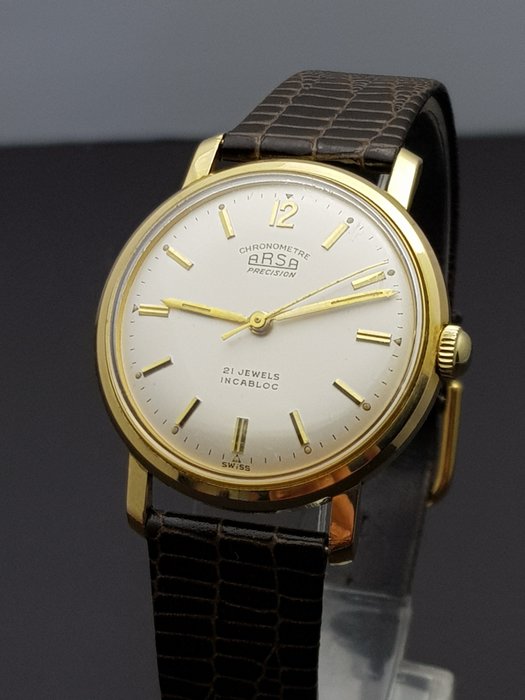 Arsa  - chronometre  21 jewel Swiss  - Heren - 1970-1979