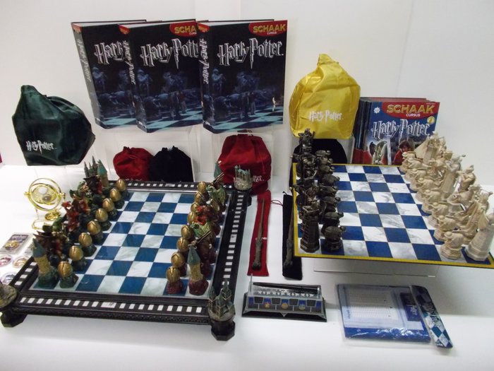 Harry Potter chess set DeAgostini 2 x - complete with all accessories