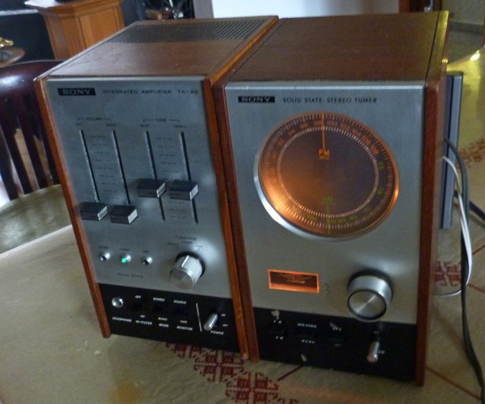 SONY "TA-88" Amplifier and "ST-80F" Tuner