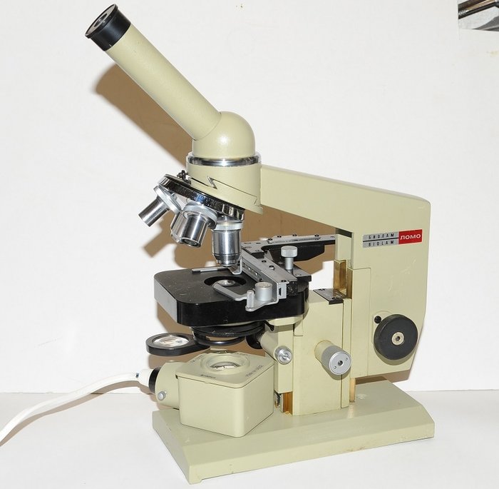 Lomo Biolam microscope - Vintage Russian Microscope (high quality)