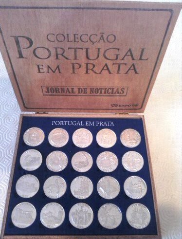 Colecção Portugal em Prata - Jornal de Notícias - Expo 98