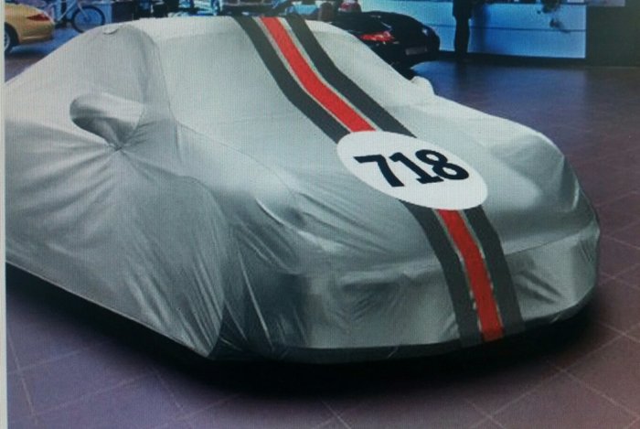 Car cover Porsche Boxster 718 model - Catawiki