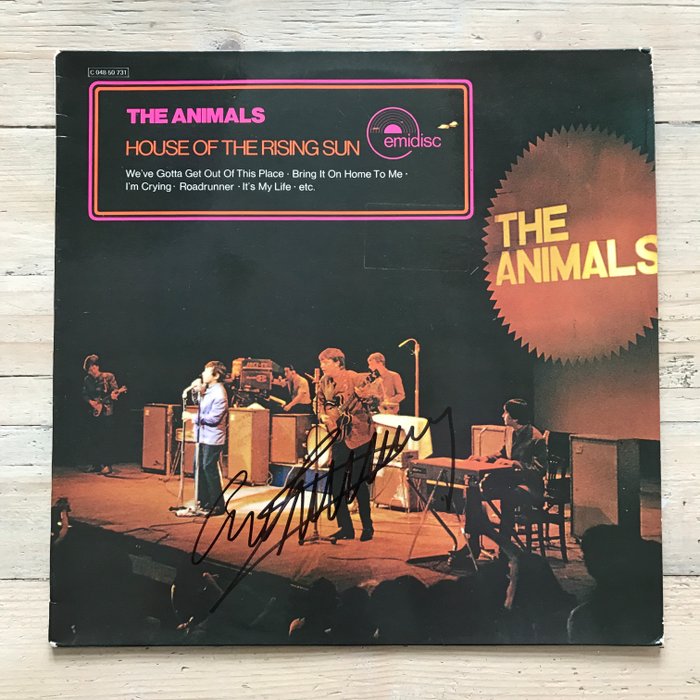 The Animals : Signed LP Album 