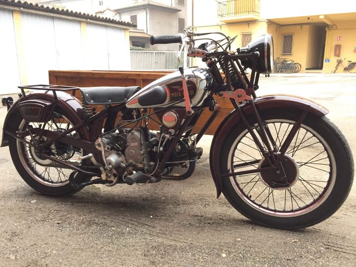 Moto Guzzi - S mit Beiwagen - 500 ccm - 1935
