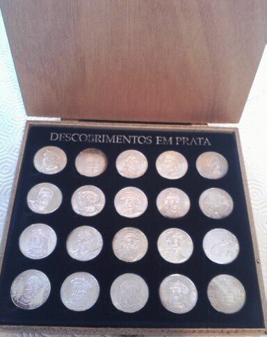Coleção de Medalhas - "Descobrimentos em Prata" - Edição Jornal de Notícias.