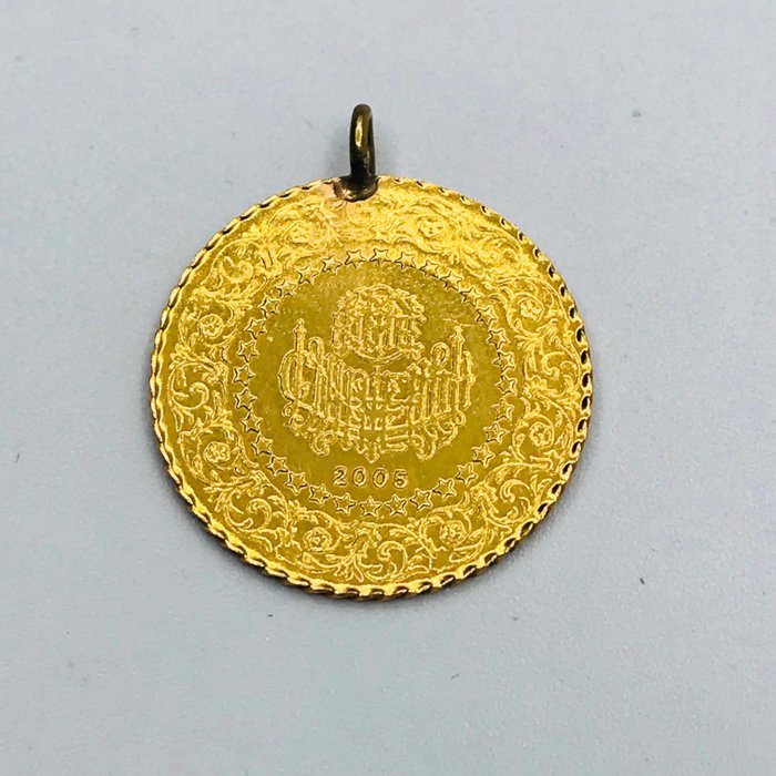 22 karats gold Turkish coin ceyrek