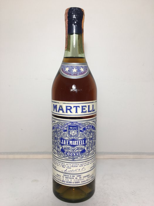 J. & F. Martell Cognac - Three stars *** - 1960s - 73 cl -