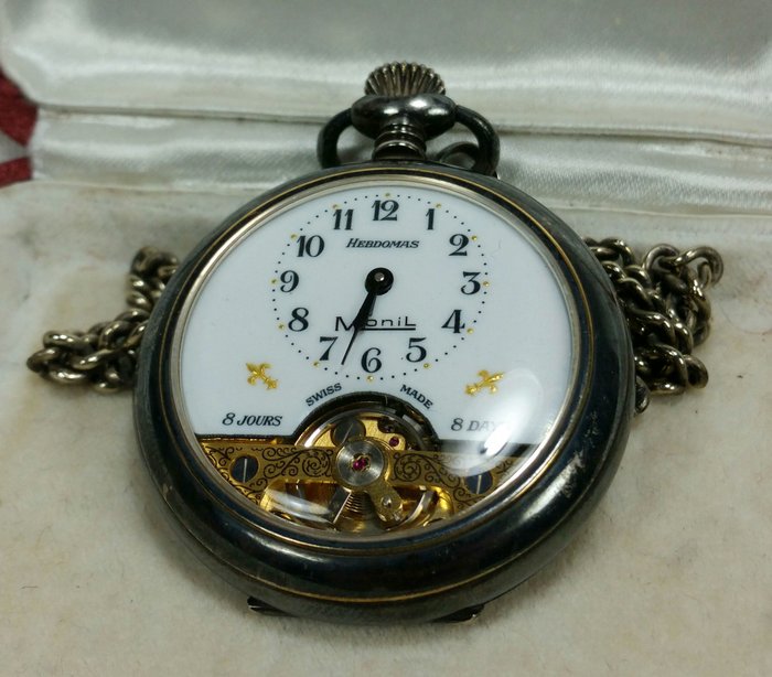 Hebdomas -  8 giorni - orologio da tasca da uomo - Homem - 1950-1959