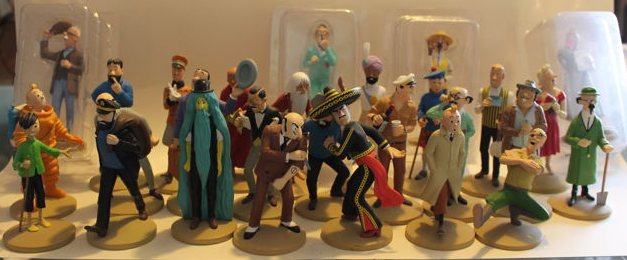 Hergé - 28 figurines Moulinsart - Tintin: La Collection Officielle - (2011-2015)