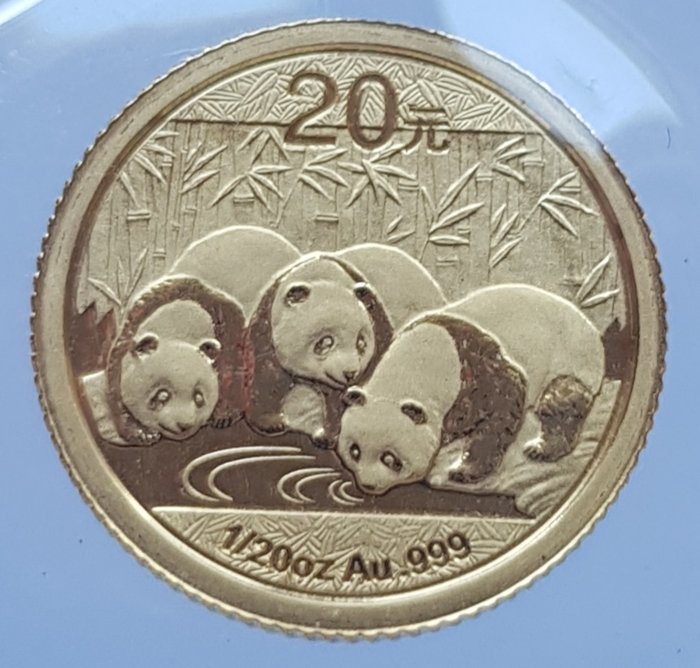 China - 20 Yuan 2013 'Panda' - 1/20 oz gold - Catawiki