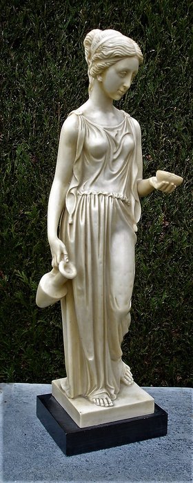 Statue Greek Goddess of youth "Hebe", Italy, 1960s