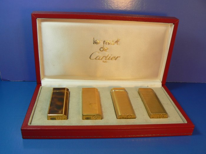cartier lighter with box